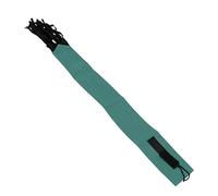Wakects Horse Tail Bag Non Woven Fabric Horse Tail Protector 27.6 X 3in with Fringe Hook and Loop Design for Riding Training Stable Use Keeps Clean Helps Reduce Knots (Green)