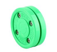 Wakects Ice Hockey Puck, Polyoxymethylene Lightweight Durable Training Puck, 4.3oz Green Dryland for Ice and Roller Hockey Players