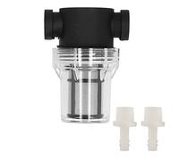 Wakects Inline Homebrew Beer Filter, 150 Micron 80 Mesh Screen, Water and Beer Filtering Cartridge for Large Batch and Dry Hopped Beers