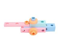 Wakects Kids Repair Tool Set Disassembly Toy for Children Hand-Held Simulation Tool Kit with Bright Colors Safe Plastic Material to Develop Creativity Hand-Brain Coordination