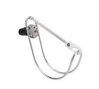 Wakects Life Buoy Holder Stainless Steel Life Ring Holder Adjustable Angle Horseshoe Bracket for Boat Yacht Marine with Polished Finish Easy Installation Multi-purpose Design
