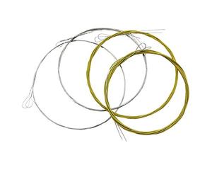 Wakects M101 Mandolin Strings, Bronze Wound Stainless Steel Silver Golden Color 010 034 with Warm Bright Tone for Mandolin Lovers