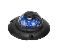 Wakects Magnetic Marine Boat Flush Mount High Accuracy Declination Adjustment 12V LED Light ABS for Marine Vehicles Boating Hiking Outdoors