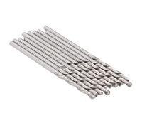 Wakects Metal Twist Drill Bit Set with Stable Structure, High Hardness, Excellent Drilling Performance for Pearl Beads Punching, Comes with Plastic Storage Case