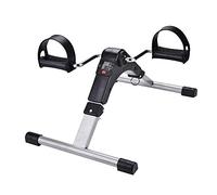 Wakects Mini Exercise Bike, Folding Exercise Bike Pedal Trainer Bike Pedal, Mini Bike Exercise Rehabilitation Pedal Trainer with LCD Monitor, Elderly Rehabilitation Pedal Trainer