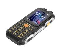 Wakects Mobile Phone for the Elderly, 4G Mobile Phone with Large Buttons, Clear Sound, Dual LED Flashlight for Indoor Use (Black)