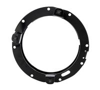 Wakects Motorcycle Headlight Bracket, Aluminum Alloy with Built-in Springs, Vibration Relief, Perfect for JK 2007-2016 and Cruisers with 7 Inch Headlights (Black)