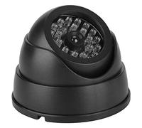Wakects MR18 Dummy Fake Dome Camera, CCTV Surveillance Security Camera with 30 IR LEDs for Indoor Outdoor Use, Easy Installation No Wiring Needed