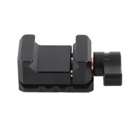 Wakects NATO Clamp Arrow Storage Case, Aluminum Alloy Camera Cage Rail Clamp with 1 4 Inch and 3 8 Inch Thread Cold Shoe Mount, for Video Rig Photography Expansion