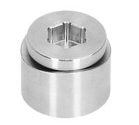 Wakects Oxygen Sensor Plug Bung O2 Sensor Plug Fitting O2 Bung M18 X 1.5 Stainless Steel Threaded Weld Flush Mount Recessed Step with for Custom Exhaust Headers Down Pipes