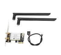Wakects PCIE Wireless Internet Card, 300Mbps Dual Band 2.4Ghz 5Ghz | AR5B22 Chipset, Bluetooth 4.0 Support, 802.11a/b/g/n Protocol, Plug and Play, PCI Express X1 X4 X8 X16 Desktop