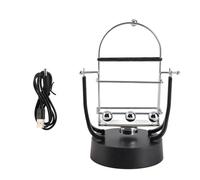 Wakects Phone Swing Device, USB Automatic Step Counter Porter Mobile Phone Rocker Bracket Desktop Ornament 4.7x4.3x4.3 inch