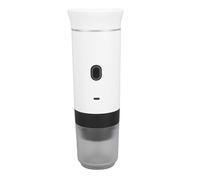 Wakects Portable Electric Coffee Machine, One-Button Capsule Maker with 2500mAh Battery, Compact and Easy to Carry, Enjoy the Coffee Experience, Suitable for Travel and Home Use (White)
