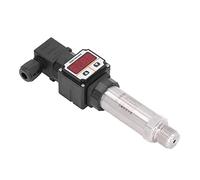 Wakects Pressure Transmitter, Digital Display Pressure Transducer Sensor 0 to 4Mpa 4 to 20mA 24VDC Stainless Steel High Accuracy for Process Control Laboratory Material Testing