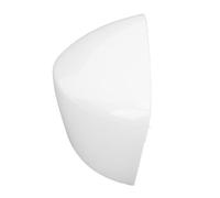 Wakects Rear View Mirror Cover Cap Wing Mirror Cap Side Cover Replacement ABS White with Customizable Design for 3 Axela M3 2014-2016 (Left)