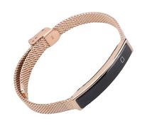 Wakects Smart Bracelet Fitness Tracker, Bluetooth 5.3 Activity Tracker with Remote Shutter Health Monitoring for Running Cycling Swimming (Gold)