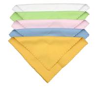 Wakects Soft Microfiber Cloths for Musical Instrument, Versatile Cleaning Tool with Polishing Cloth, 5PCS Microfiber Cleaning Clothes Universal for Guitar Violin Piano Clarinet Trumpet
