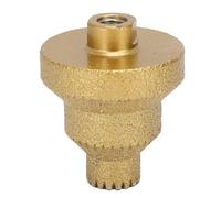 Wakects Step Drill Bit Alloy Steel Brazed Step Chamfer Drill Bit M14 20mm 35mm 50mm Clean Reaming Wet Dry Use for Tile Stone Woodworking