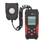 Wakects TASI Lux Meter Digital Light Meter ABS Sensor 0 to 200000 Lux LCD Display Data Hold Max Min for Photography Plants Office Home Factory Indoor Outdoor Use (TA630B)