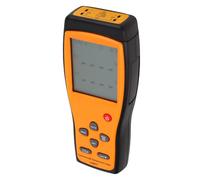 Wakects Thermocouple Thermometer, Digital K Type Thermometer with ABS Silicone Rubber Cover, 2 Channel Input, -328 to 2501F, C F Units for HVAC Techs Temperature Testing