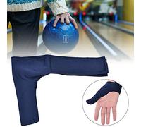 Wakects Thumb Saver Bowling Ball Grip Soft Lightweight Breathable Thumb Protector Adjustable Design Bowling Hand Tabs Guard for Right or Left Hand Protective Gear (Royal Blue)