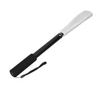 Wakects Toe Cleaning Brush Adjustable 43 to 85 cm Long Handle | Foot Scrubber, ABS and Cotton, Reusable, with 3 Replaceable Cotton Towel, for Seniors Pregnant Users Limited Mobility