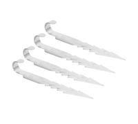 Wakects Trampoline Ground Anchors, Galvanized Steel, 13in Size | Swing Stakes For Play Equipment, Hammer Installation No Trip Hazard, Embedded Grip During Wind And Rain
