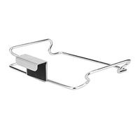Wakects Trash Bag Holder Stainless Steel Hanging Trash Bag Rack 22.5 Cm Width Over Cabinet Door Kitchen Garbage Holder for Sink Laundry Utility Room Space Saving Easy Mount