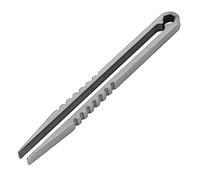 Wakects Tweezers Mini Tweezers Portable 3.3in Alloy Camping Hiking Survival Tool with High Strength for Model Making (Original Color)