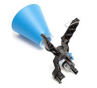 Wakects Universal Car Engine Oil Funnel, Adjustable Design with Transparent Chamber for Easy Filling, Suitable for All Vehicles (Blue)