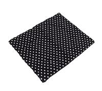 Wakects USB Heating Pad, Washable Pet Heating Pad Cloth 37 X 47cm 3 Temperature Settings 5V 2A 9W Foldable Heated for Cats Dogs Indoor Rest Crate Bed Use (White Dot)