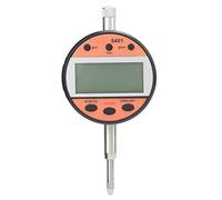 Wakects VC5401 Digital Dial Indicator Aluminum Alloy Electronic Dial Indicator 0 to 10mm 0.01mm LCD Inch Conversion for Machinery Industrial Process Laboratory Use