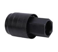 Wakects Water Drill Arrow Storage Case Connector Female Adapter, 45 Steel Water Drill Adapter M22 Thread, 6 Ball Locking Design Fast Bit Change for Drilling Repair Users