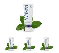 Waken Advanced Care Toothpaste 6-in-1 Formula - SLS Free with Natural Peppermint & Fluoride, Vegan Toothpaste for Fresh Breath, Clean Teeth & White Smile, 75ml (Pack of 4)