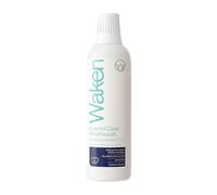 Waken, Spearmint Fluoride Mouthwash for Bad Breath, Helps Protect Against Cavities and Plaque, Alcohol Free Mouth wash, Strengthens Enamel, Vegan, No Added Colours or Flavors, Award-Winning, 500ml