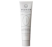 Waken Whitening Toothpaste, clinically tested whitening formula for up to 8 shades whiter teeth, prevents enamel stains, SLS-free, Vegan Friendly, 100% Recyclable, Natural Peppermint Flavour, 75ml