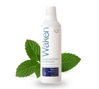 Waken Pepppermint Mouthwash for Fresh Breath 100 Natural Flavours Alcohol Free with Added Fluoride No Artificial Colours or Flavourings Vegan Sustainable Award Winning, Peppermint, 500 ml…