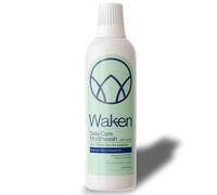 Waken, Spearmint, 500ml Mouthwash for Fresh Breath, Spearmint, 100% Natural Flavours, Alcohol Free, with Added Fluoride, No Artificial Colours or