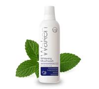 Waken Whitening Mouthwash, clinically Tested whitening Formula for a Brighter Smile, Prevents Enamel Stains, Alcohol-Free, Vegan, Recycled Packaging, Natural Peppermint Flavour, 500ml
