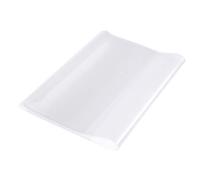 WakiHong 10 PCS A4 Clear Plastic Book Covers - Transparent Exercise Book Cover for Notebooks, PP Sleeve