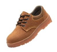 WaKsazlz Safety Shoes Men's Work Shoes Lightweight Anti-Smashing Steel Toe Work Trainers Comfortable Breathable Fashion EU 36-46