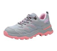 WaKsazlz Safety Shoes Women's Work Shoes Lightweight Anti-Smashing Steel Toe Shoes Non-Slip Protective Shoes Comfortable