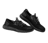 WaKsazlz Safety Trainers Mens Steel Cap Trainers Breathable Work Safety Shoes Womens Lightweight Industrial Sneakers