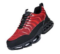 WaKsazlz Steel Cap Trainers Safety Trainers Men Women Safety Shoes Comfortable Puncture Proof Work Trainers Lightweight Breathable