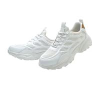 WaKsazlz Work Shoes Men's Safety Shoes Breathable Non-Slip Steel Toe Shoes Summer Lightweight Anti-Smashing EU 38-45