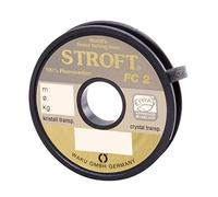WAKU Stroft FC2 Fluorocarbon Fishing Line 25 m, unisex_adult, 0,110mm-1,2kg
