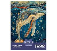 Wal Puzzle 1000 Teile Schwer Puzzle Spielzeug Pädagogisches Spiel Impossible Herausforderung Spielzeug Für Erwachsene Kinder 38x26cm/1000pcs