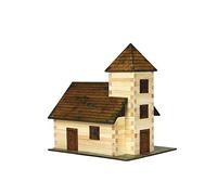 Walachia 8594036430129 - No. 12 Church Wooden Model Building Set, Model Train Track 1 / LGB 1:32