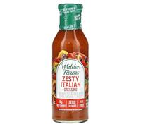 Walden Farms 355ml Zesty Italian Calorie Free Salad Dressing