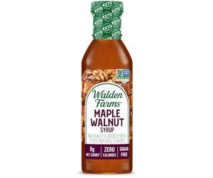 Walden Farms Near Zero Maple Walnut Flavoured Syrup 355ml (Pack of 2)